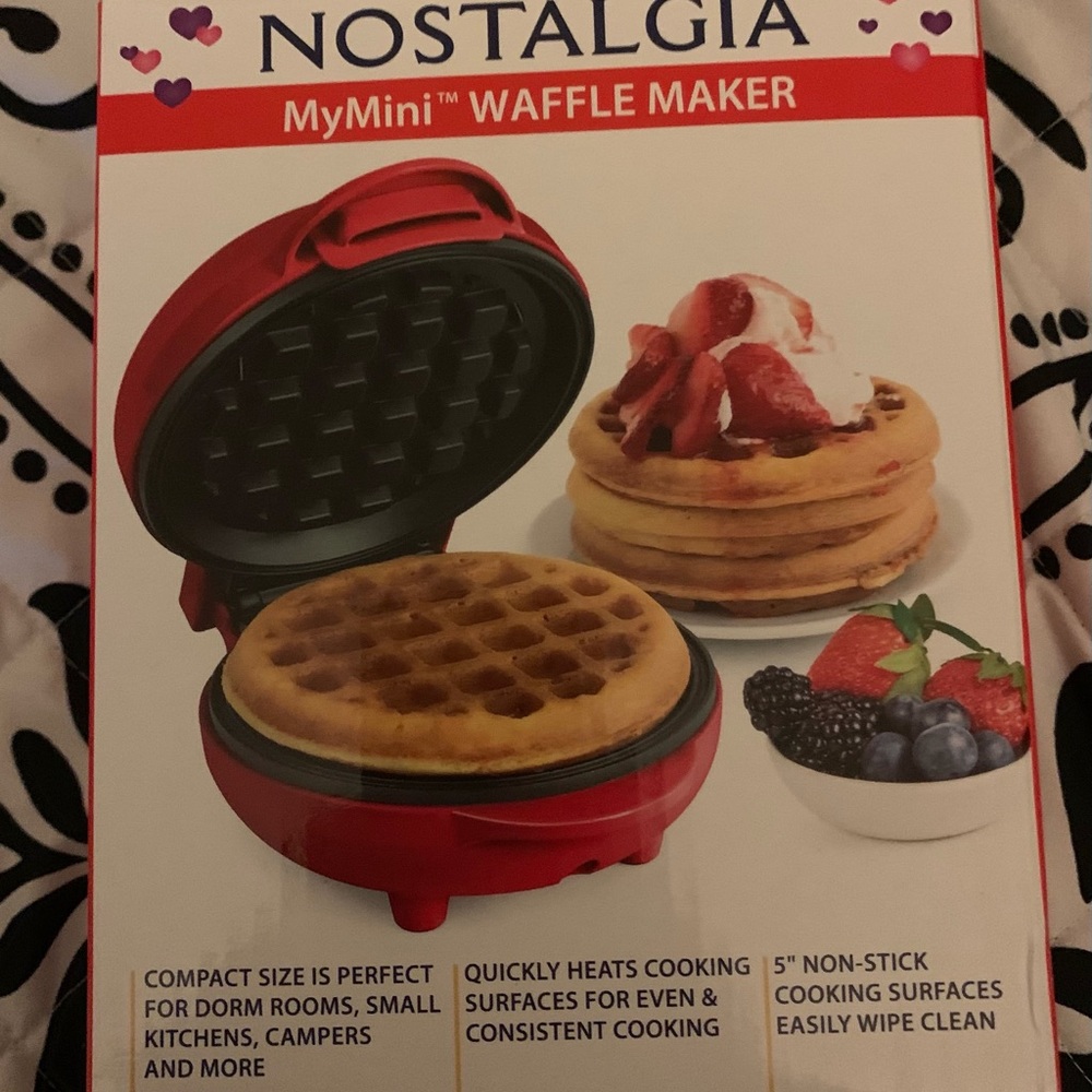 Nostalgia MyMini Waffle Maker